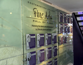 Fine Arts HOF Display