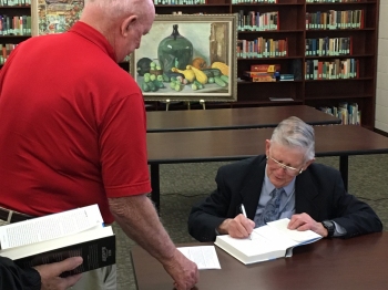 David Nichols Signing Book