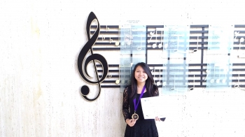 Deborah Winning the KMTA Piano Competition