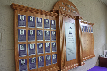 Scholars HOF Display