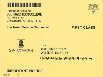 Alumni Directory Postcard