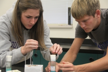 Students in Lab