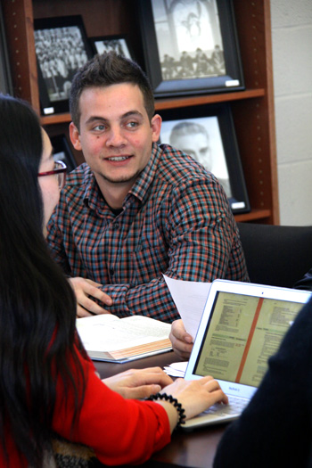 MBA Studying in Library 5