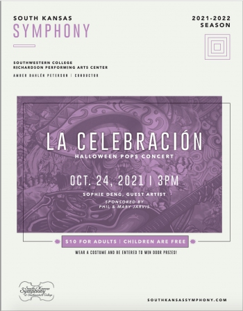 South Kansas Symphony - La Celebracion Concert Poster