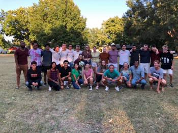 International Students at 2021 Welcome Back Picnic